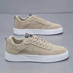 Enkle Low Top Sneakers - Chunky Tekstureret Såle