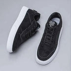 Enkle Low Top Sneakers - Chunky Tekstureret Såle