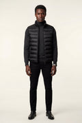 Stilfuld Høj Krave Polstret Vest - Slank Silhuet Design