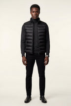 Stilfuld Høj Krave Polstret Vest - Slank Silhuet Design