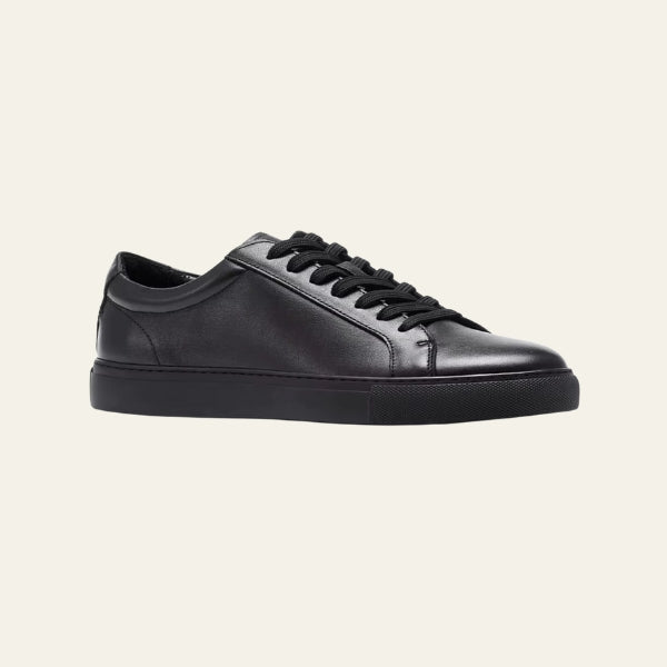 Casual Lav-top Hvide Sneakers med Tan For