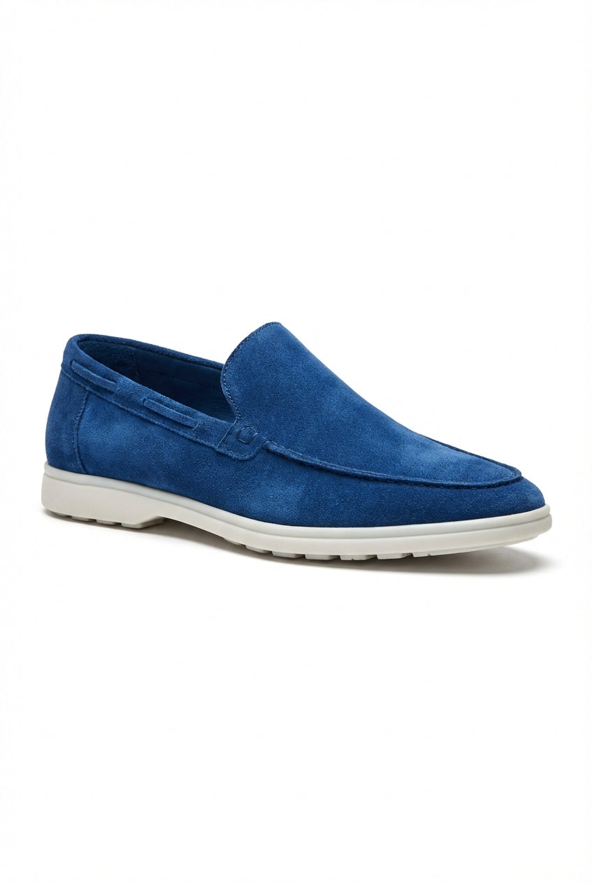 Stilfulde Slip-on Penny Loafers - Kontrast Såle