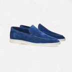 Stilfulde Slip-on Penny Loafers - Kontrast Såle