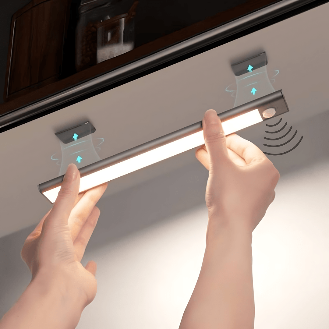 LED-lampe med sensor og magnet - Tråd