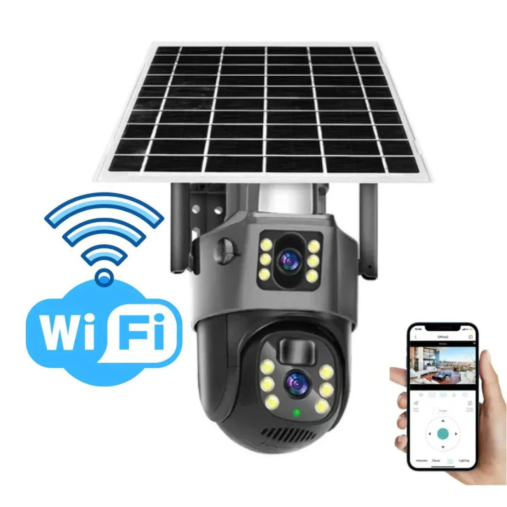 Solpanel - Trådløst Sikkerhedskamera