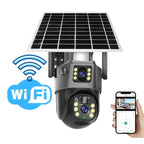 Solpanel - Trådløst Sikkerhedskamera