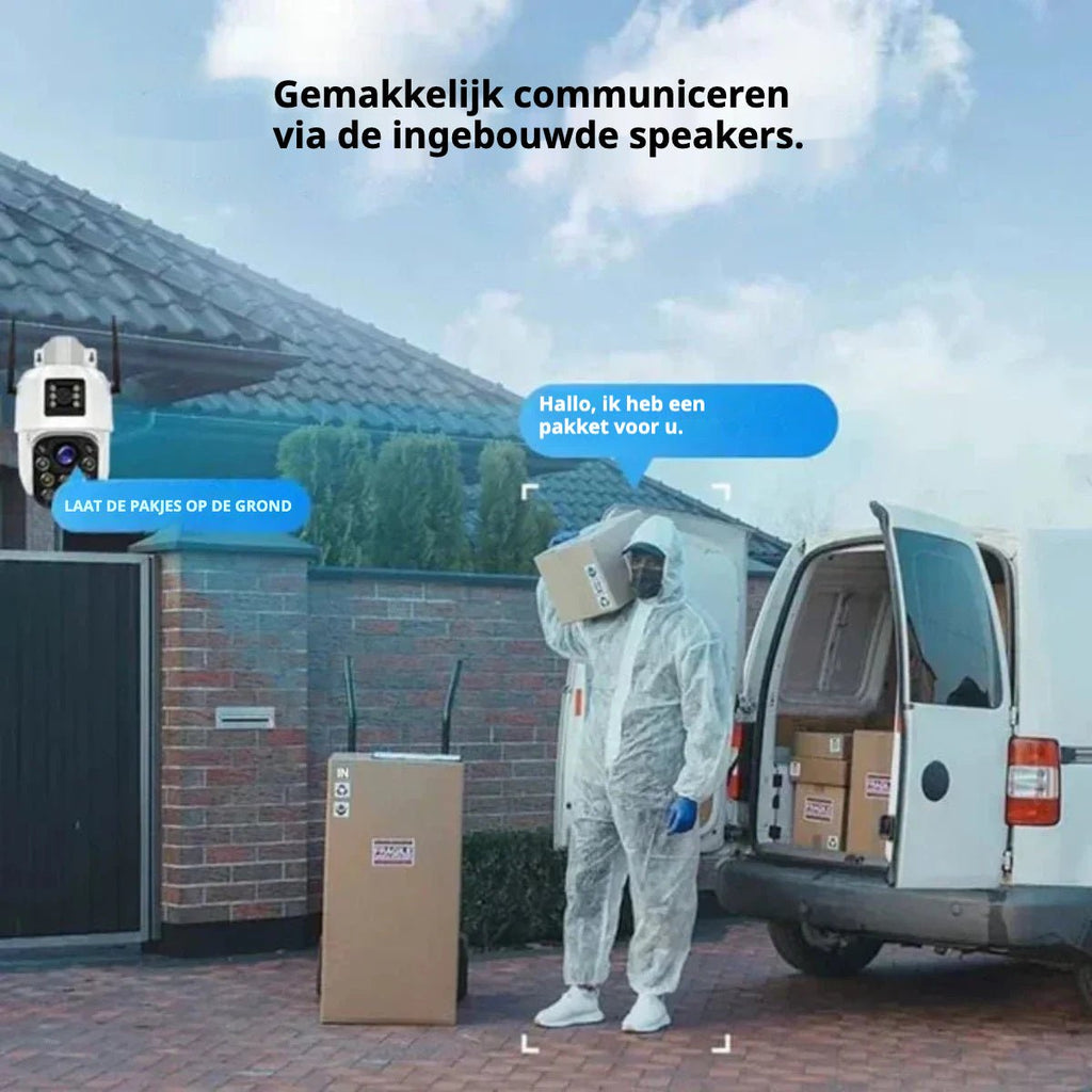 Solpanel - Trådløst Sikkerhedskamera