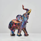 Artistic Abstract Elephant - EleGance