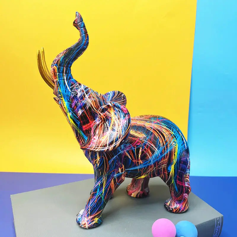 Artistic Abstract Elephant - EleGance