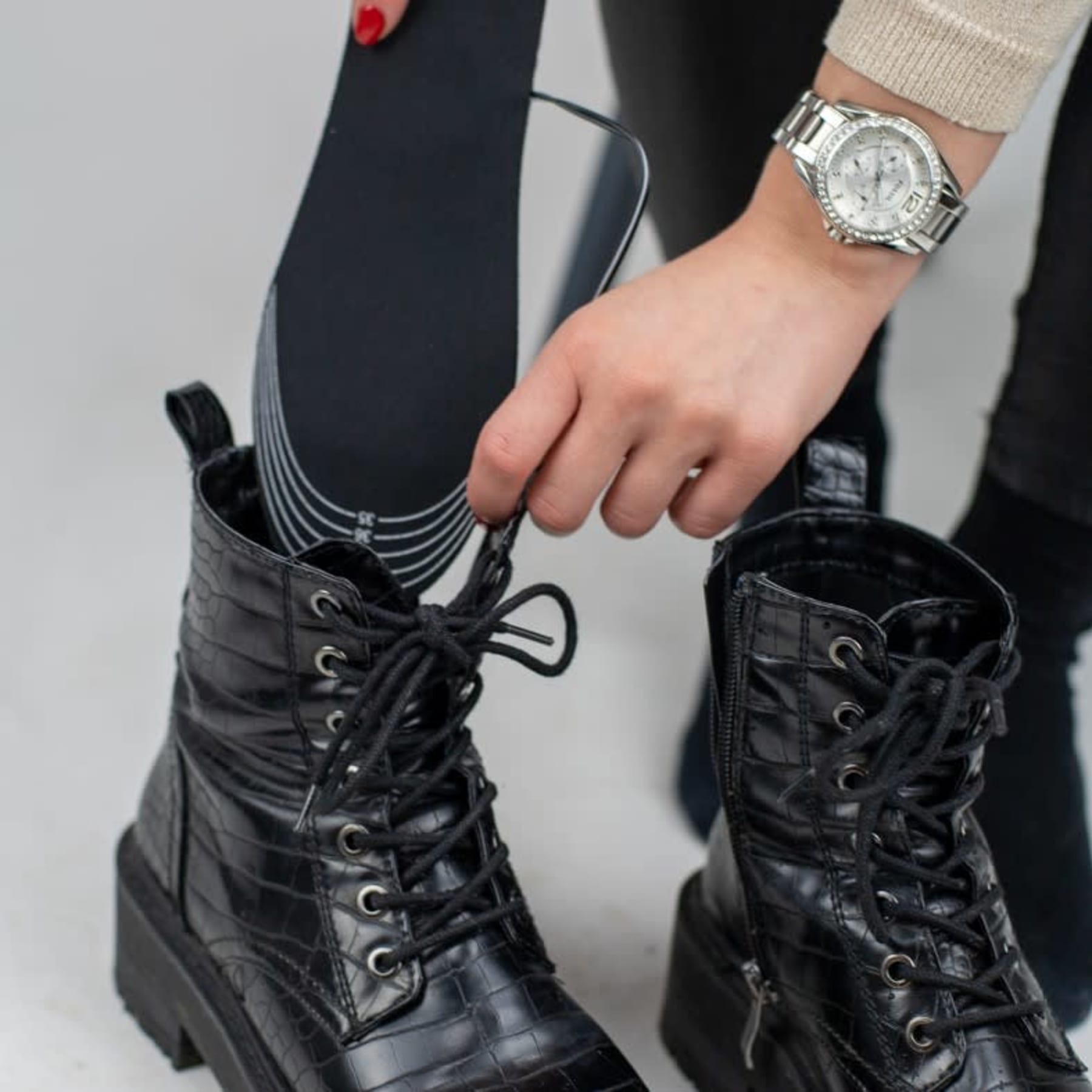 USB-genopladelige Varmede Indlægssåler – Komfortabel Varme