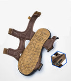 Komfortable sandaler med velcro til mænd og kvinder