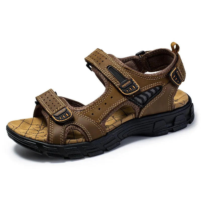 Komfortable sandaler med velcro til mænd og kvinder