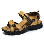 Komfortable sandaler med velcro til mænd og kvinder