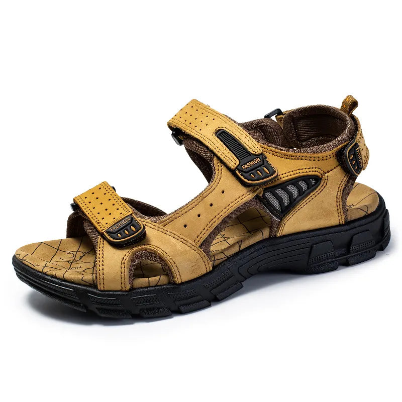 Komfortable sandaler med velcro til mænd og kvinder