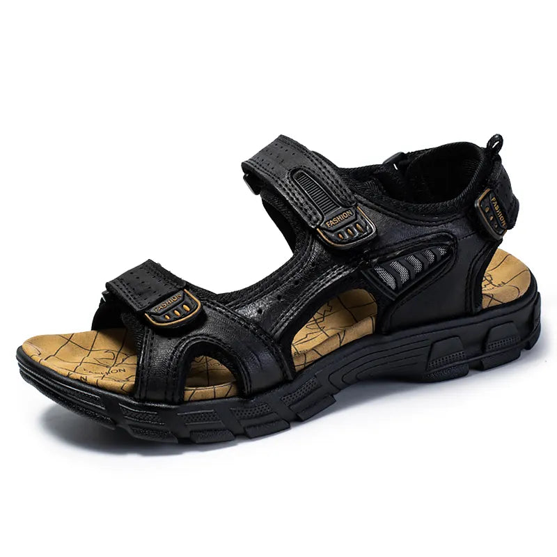 Komfortable sandaler med velcro til mænd og kvinder