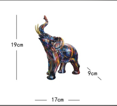 Artistic Abstract Elephant - EleGance