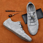 Elegant læder loafers til herrer
