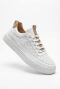 Stilfulde Perforerede Lavtop Sneakers - Minimalistisk Design