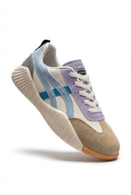 Lav-Top Slip-On Sneakers til Kvinder - Farveblok Paneler
