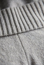 Chic Lounge Ensemble - Cropped Hoodie og Flared Bukser