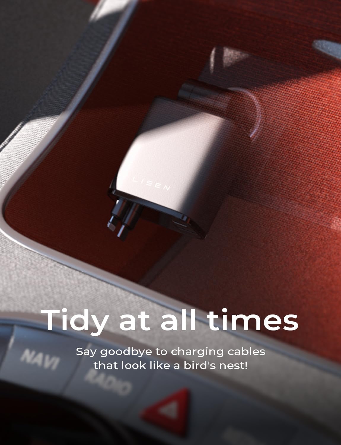 Compact 69W USB C Charger - Udtziehbar
