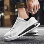 Stilfulde Low Top Platform Sneakers - Chunky Air-Cushion Design