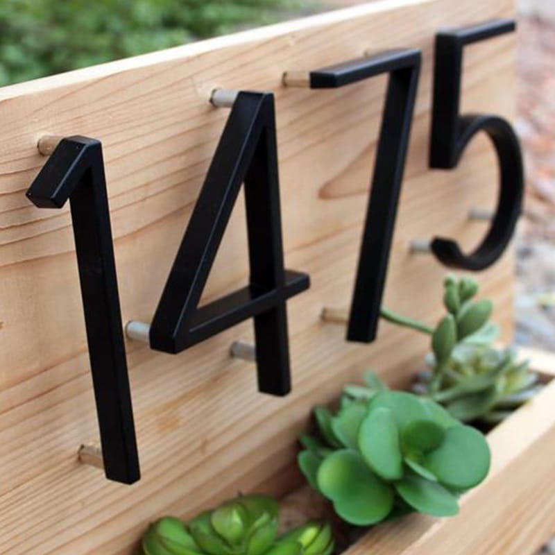 Stylish - Moderne Sorte Husnumre