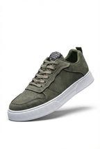 Enkle Low Top Sneakers - Chunky Tekstureret Såle