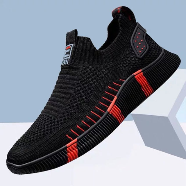Ademend komfortabel flyknit-sko - Flexi