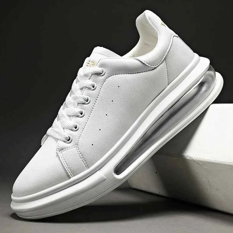 Stilfulde Low Top Platform Sneakers - Chunky Air-Cushion Design