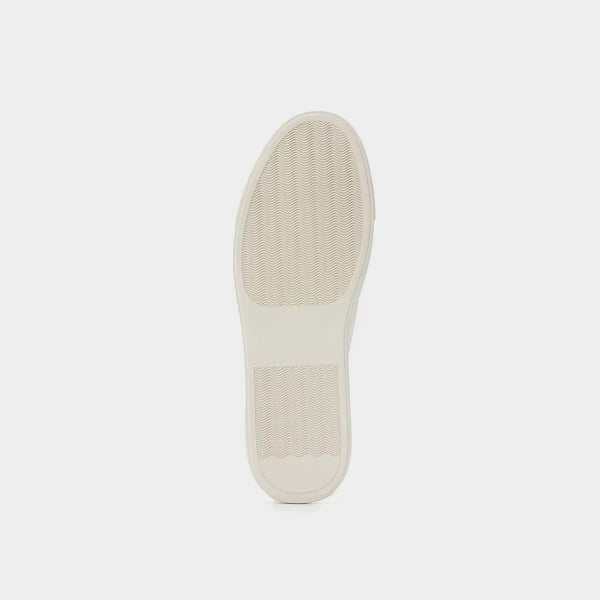 Casual Lav-top Hvide Sneakers med Tan For